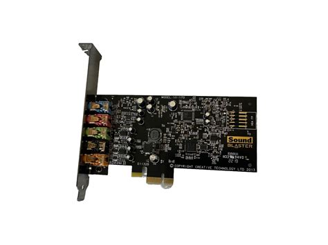 Creative Sound Blaster Audigy Fx Sb1570 Pcie 51 Sound Card Sbx Pro