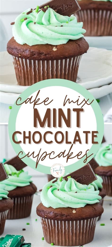 Mint Chocolate Cupcakes Mint Buttercream Frosting In 2023 Mint