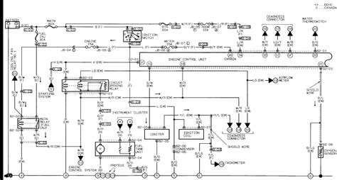 Schematic Diagram Engine Mazda Mpv 1994