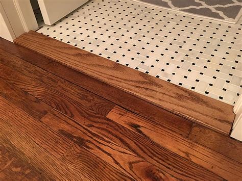 Wood To Tile Floor Transition Strips Flooring Ideas