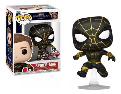 Funko Pop Marvel No Way Home Spider man Traje Negro Chase Envío gratis