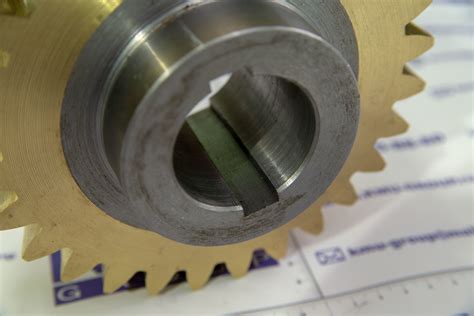 Бронзовая шестерня редуктора поворота Kanglim KS 1056