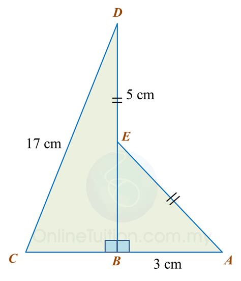 13 2 4 The Pythagoras’ Theorem Pt3 Focus Practice Mathematics Form 1 2 And 3