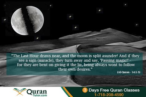 Muhammads Pbuh Miracle Of Moon Splitting In Two Halves