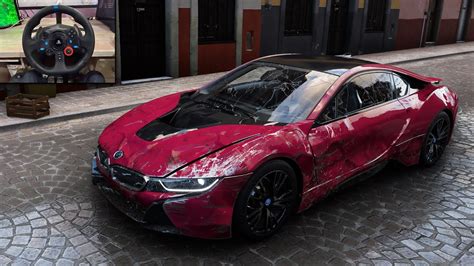 I BOUGHT A NEW BMW I8 THIS HAPPEN Forza Horizon Logitech G29