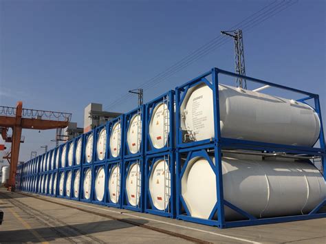 20FT ASME Cryogenic Liquid Lox Lin Lar LNG Storage Tank T75 ISO Tank