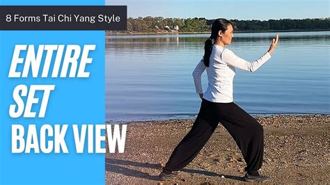 8 Forms Tai Chi Full Set In Back View With Verbal Cues YouTube