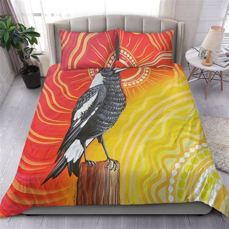 AIO Pride 3 Piece Duvet Cover Set Australia Indigenous Aussie Life