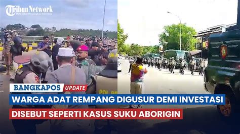 Warga Adat Rempang Digusur Demi Investasi Disebut Seperti Kasus Suku