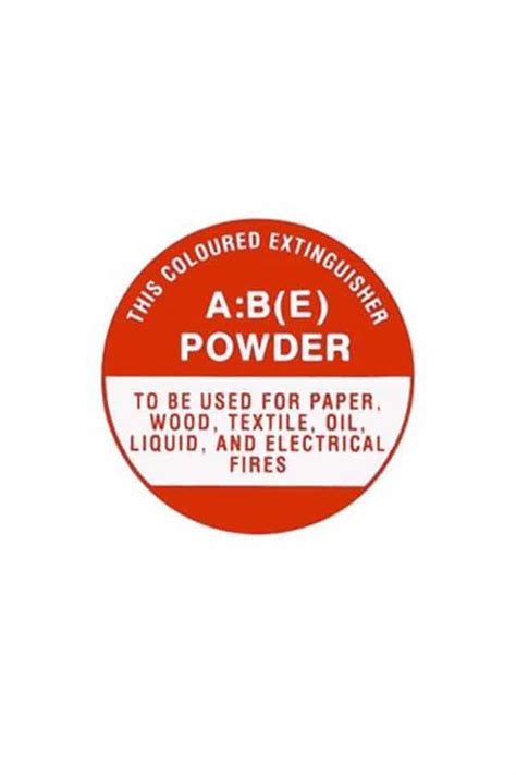 Buy ABE Fire Extinguisher Sign Online