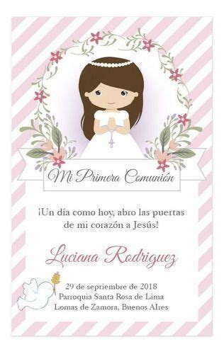 Pin de Carolina Salguero en Invitacion primera comunion niño Primera