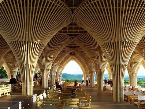 Pin By Ea European Architecture On Ea Bamboo Bamboo Architecture