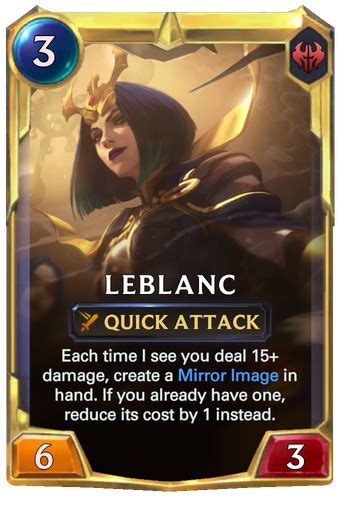 Leblanc Champion Reveal And New Noxus Cards For Runeterras Empires Of The Ascended Expansion