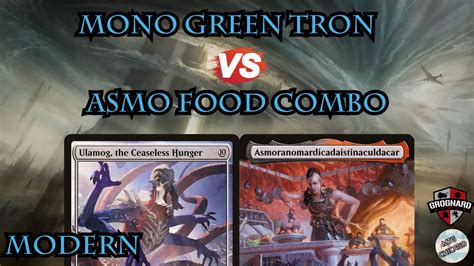 Mono Green Tron Vs Asmo Food Combo Mtg Modern Youtube