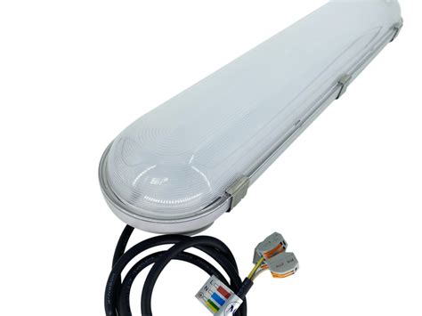 Waterproof IP65 LED Vapor Tight Light Fixture Emergency Sensor LED