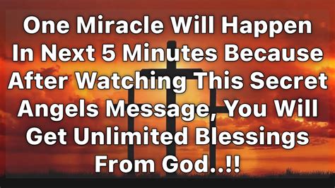 🔴you Will Get Unlimited Blessings From God 🍀 Gods Message For You