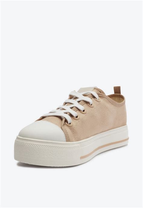 Tênis De Amarrar Nude Anacapri Sola Alta ZZ MALL