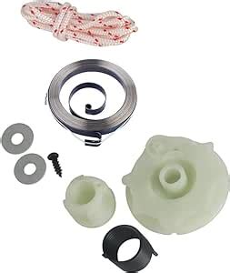 Amazon Suufoo Chainsaw Recoil Starter Pulley Spring Kit