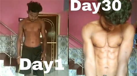 100 Push Ups A Day For 30 Days 30 Days Push Up Challenge Results