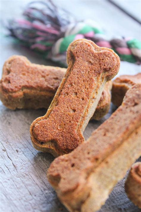 Pumpkin Peanut Butter Dog Treats