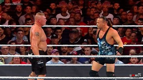 FULL MATCH Brock Lesnar Vs Rob Van Dam Feb 21 2020 YouTube