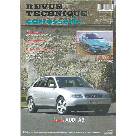 Revue Technique Carrosserie A 3 De Audi