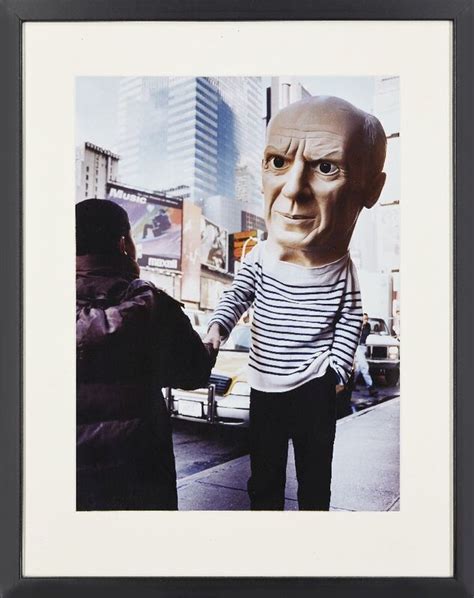 Maurizio Cattelan Untitled Picasso Performance 1998 Artsy