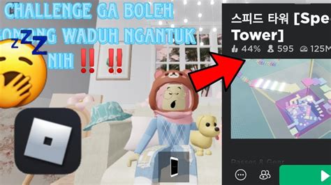 Main Game Speed Tower Tapi Ga Boleh Ngomong Bikin Ngantuk Tidur Lelap