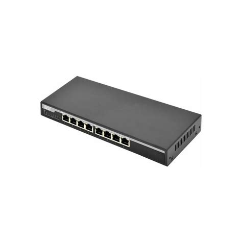 DIGITUS Desktop Gigabit Ethernet PoE Switch 8 Port DN 95340 Bei