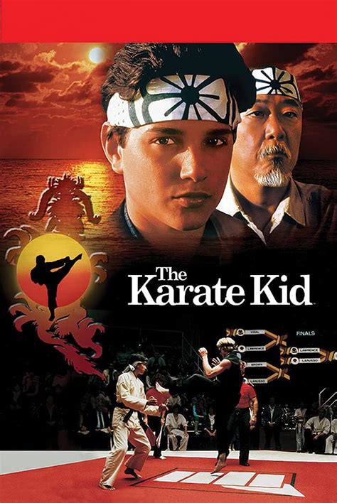 The Karate Kid 1984 Movie Poster Daniel And Mr Miyagi