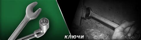 Гаечные ключи профессионального инструмента
