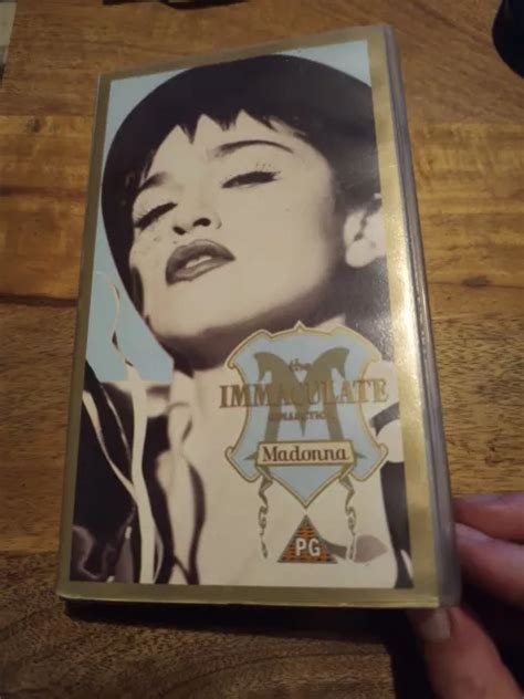 MADONNA THE IMMACULATE Collection Vintage 1990 VHS Tape 0 99 PicClick UK