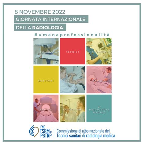 Giornata Internazionale Della Radiologia 2022 FNO TSRM E PSTRP