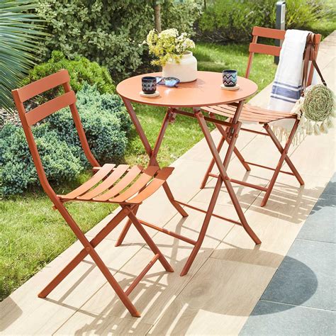 Table De Jardin Pliante Ronde Greensboro Ambre Hesp Ride Places