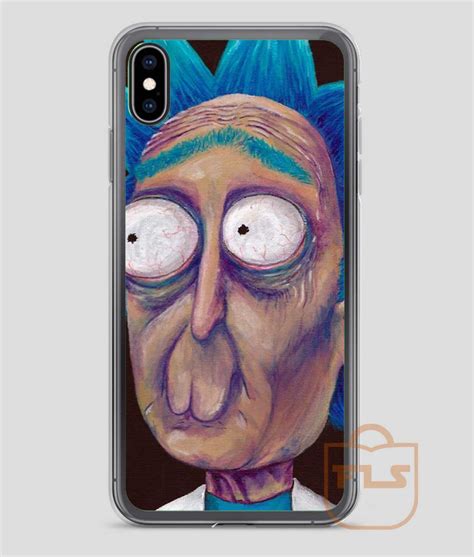 Rick And Morty Trippy Rick Iphone Case X Xs Xr Xs Max Ferolos