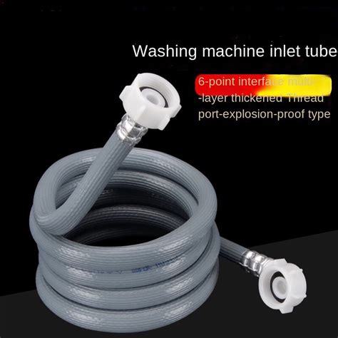 Roller Washing Machine Inlet Pipe Connector European Automatic Water Feeding Soft Pipe Universal