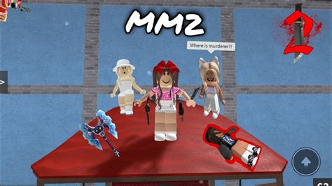 Playing Mm2 Funny Gameplay 🤭🧚 Youtube