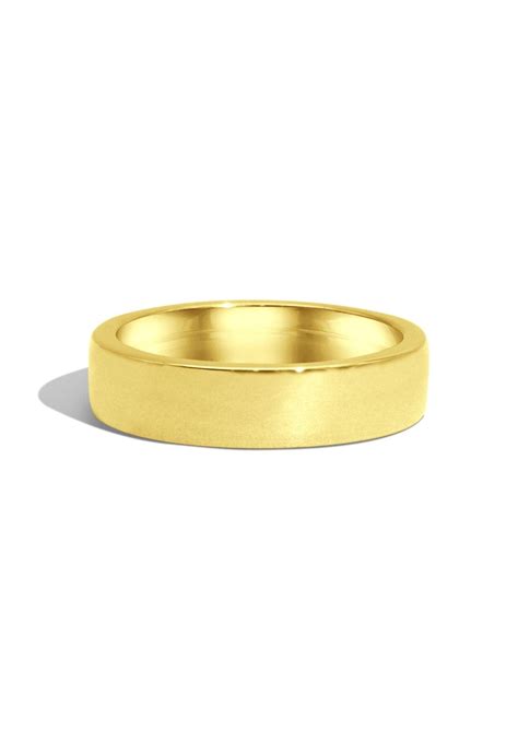 arc yellow gold band molten store