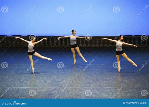 Ballerinas Editorial Stock Image Image Of Pose Entertainment 46219899