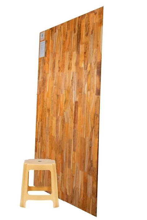 Mm Teak Wood Finger Joint Board For Doors Size Sq Ft X At