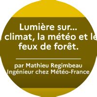 Lumière sur Le climat la météo et les feux de forêt Preventraide