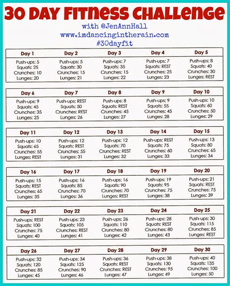 Exercise 30 Day Challenge