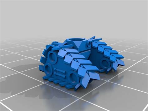 Download Free Stl File Robot Treads • Design To 3d Print ・ Cults