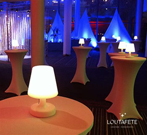 Lampe De Table Loutafete Location Ev Nementiel