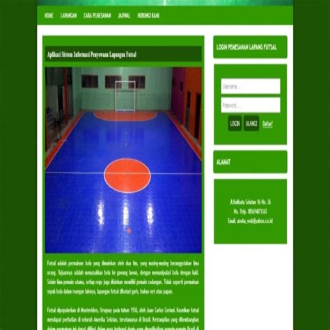 Jual Source Code Aplikasi Penyewaan Lapangan Futsal Shopee Indonesia