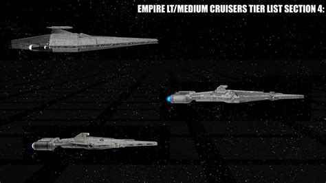 Star Wars: Empire LT/Medium Cruisers Tier List by NomadaFirefox on ...