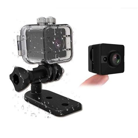 Sq12 Wide Angle Waterproof Mini Camera 1080p Hd