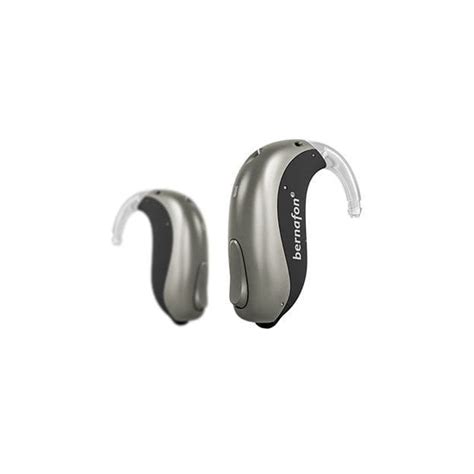 Mini Bte Hearing Aid Alpha Xt 9 Bernafon Bluetooth® Beige Brown