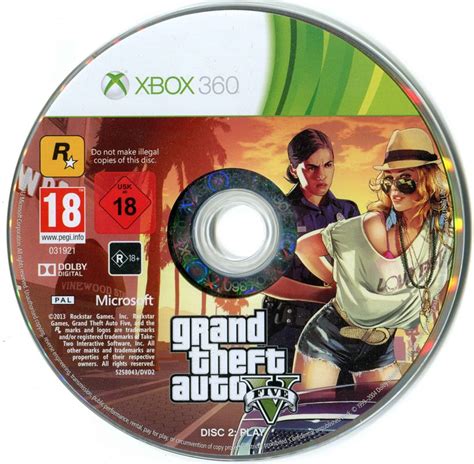 Grand Theft Auto V Cover Or Packaging Material Mobygames