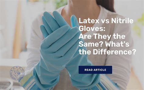 Latex Vs Nitrile Gloves Are They The Same Whats The Difference